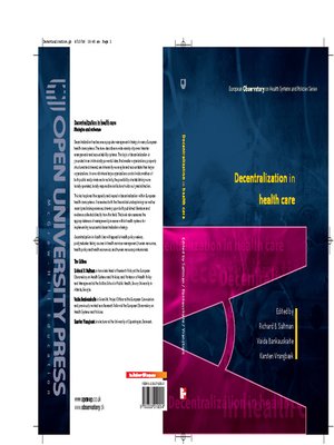cover image of Decentralization in Health Care